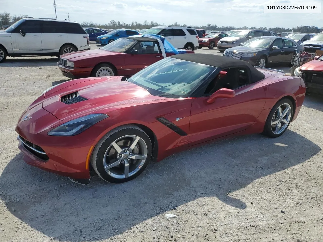 2014 Chevrolet Corvette Stingray 2Lt VIN: 1G1YD3D72E5109109 Lot: 75296884