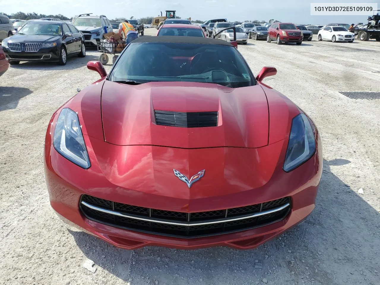 1G1YD3D72E5109109 2014 Chevrolet Corvette Stingray 2Lt