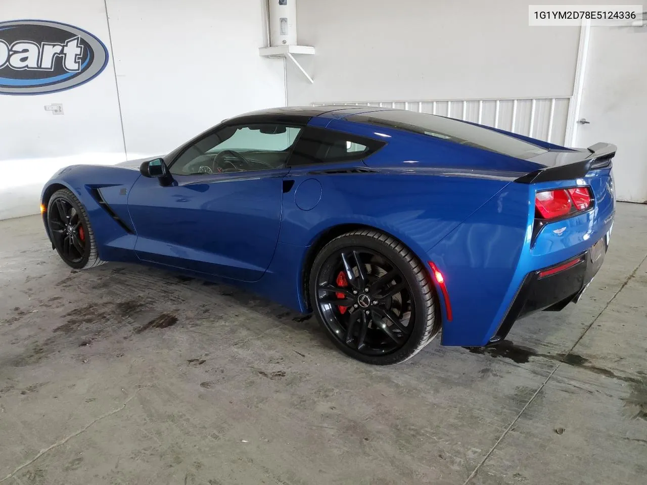 2014 Chevrolet Corvette Stingray Z51 3Lt VIN: 1G1YM2D78E5124336 Lot: 78015044