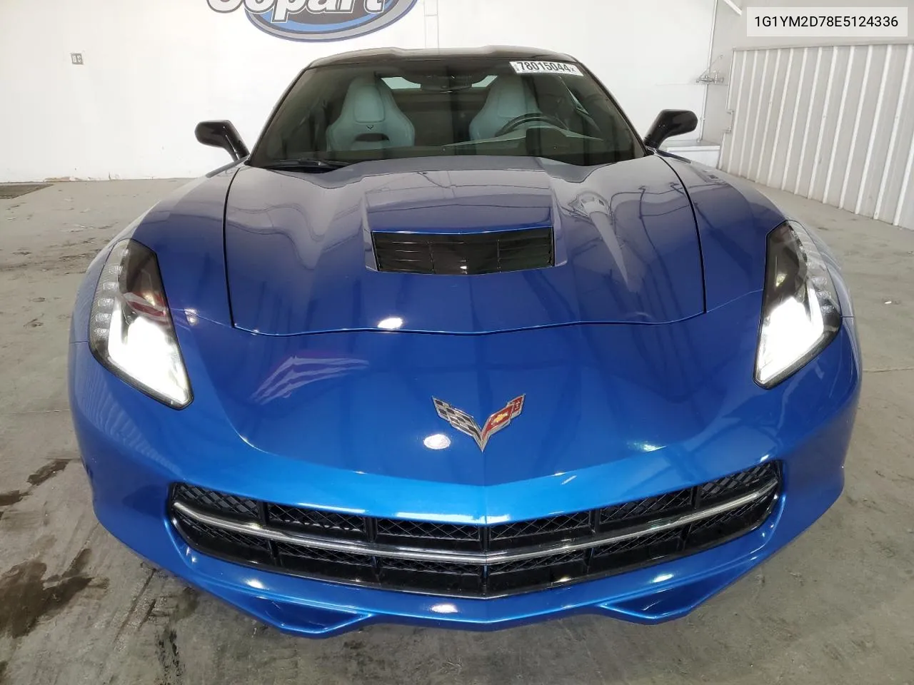 2014 Chevrolet Corvette Stingray Z51 3Lt VIN: 1G1YM2D78E5124336 Lot: 78015044