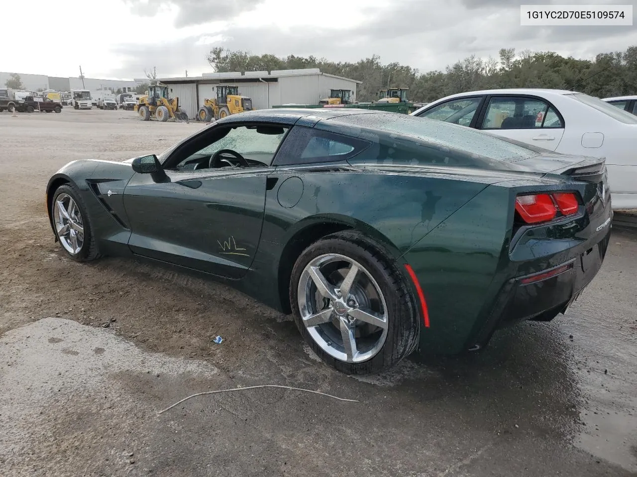 2014 Chevrolet Corvette Stingray 2Lt VIN: 1G1YC2D70E5109574 Lot: 78023124