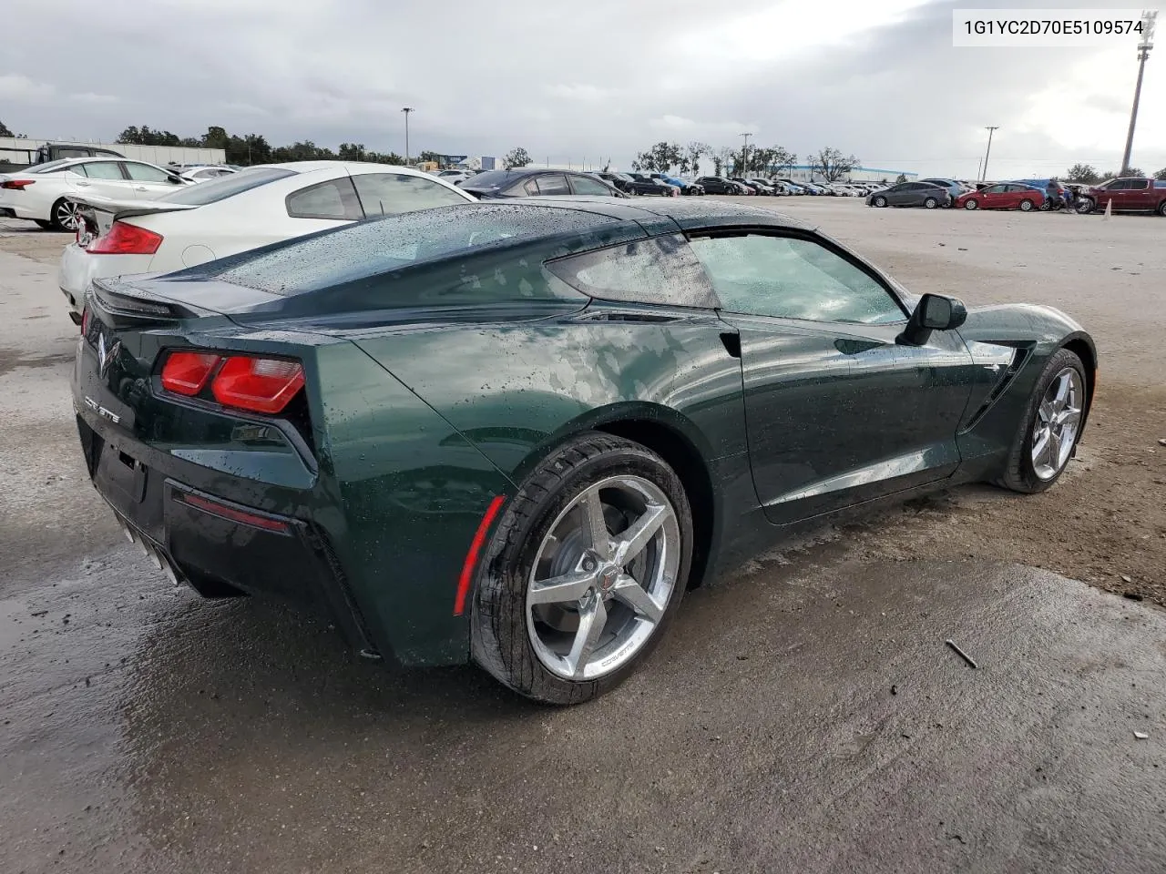 2014 Chevrolet Corvette Stingray 2Lt VIN: 1G1YC2D70E5109574 Lot: 78023124