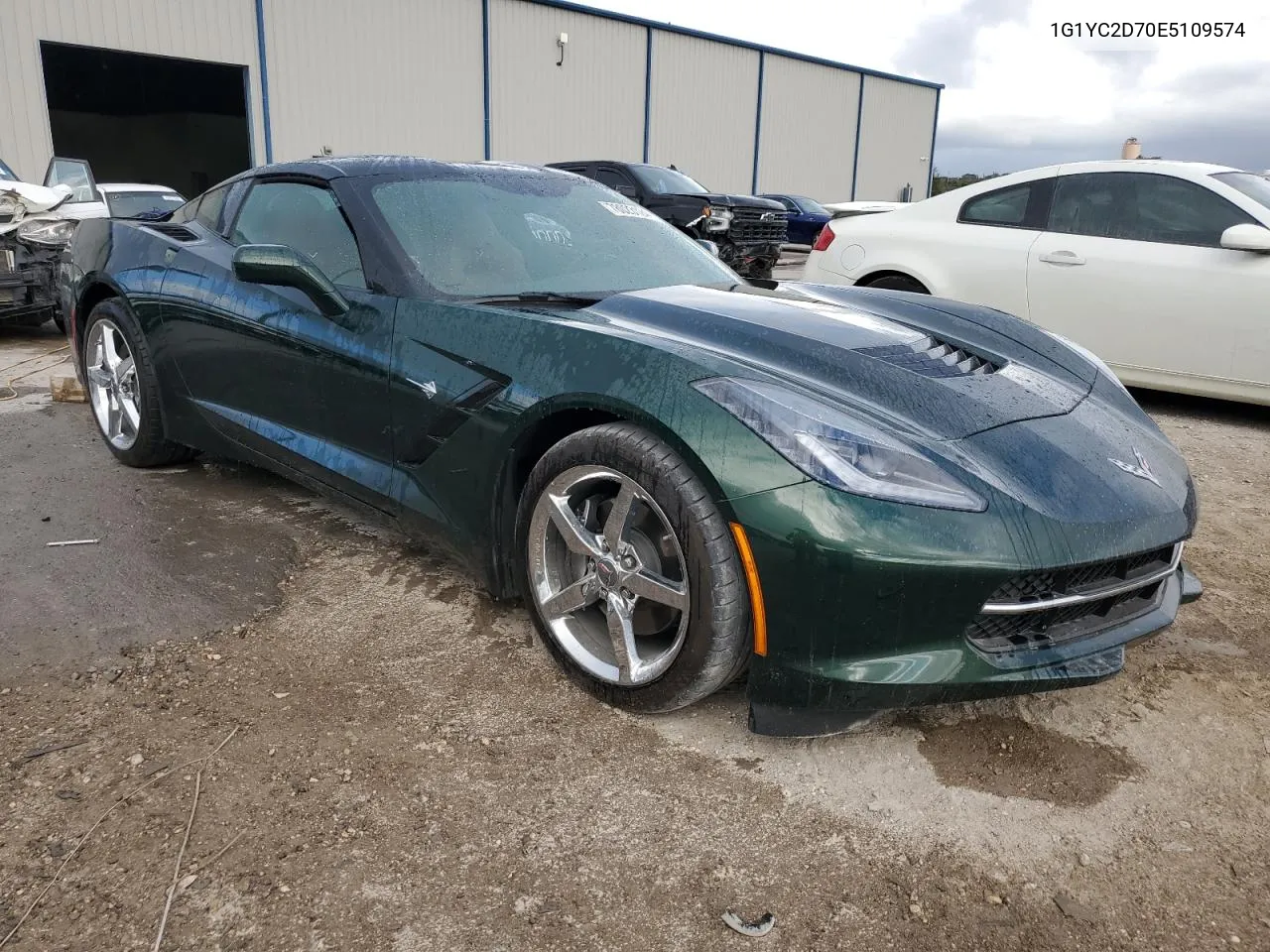 2014 Chevrolet Corvette Stingray 2Lt VIN: 1G1YC2D70E5109574 Lot: 78023124