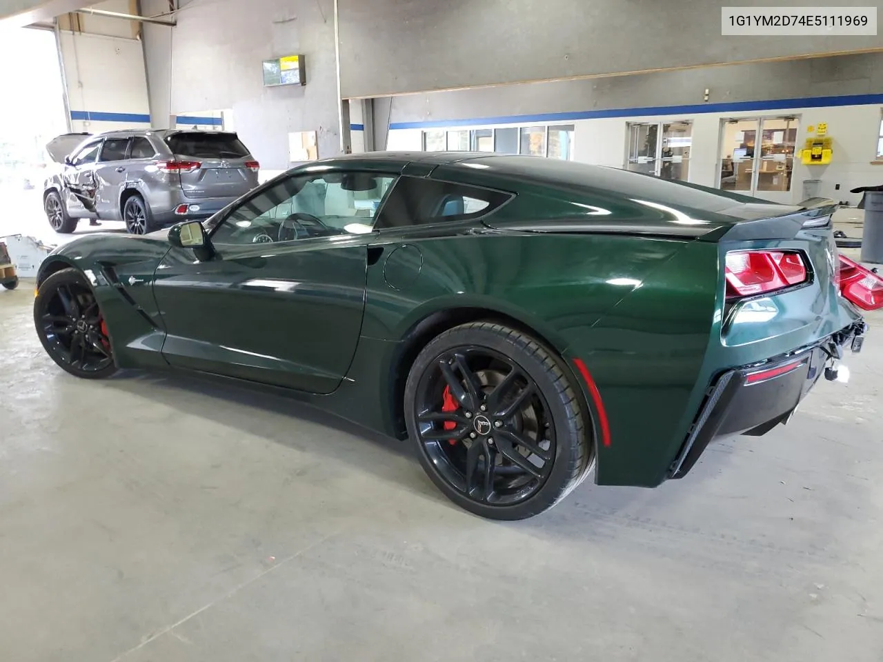 2014 Chevrolet Corvette Stingray Z51 3Lt VIN: 1G1YM2D74E5111969 Lot: 78820344