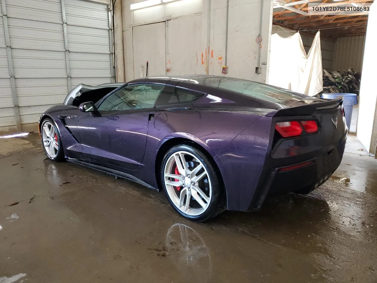 2014 Chevrolet Corvette Stingray 3Lt VIN: 1G1YE2D78E5108683 Lot: 80653464