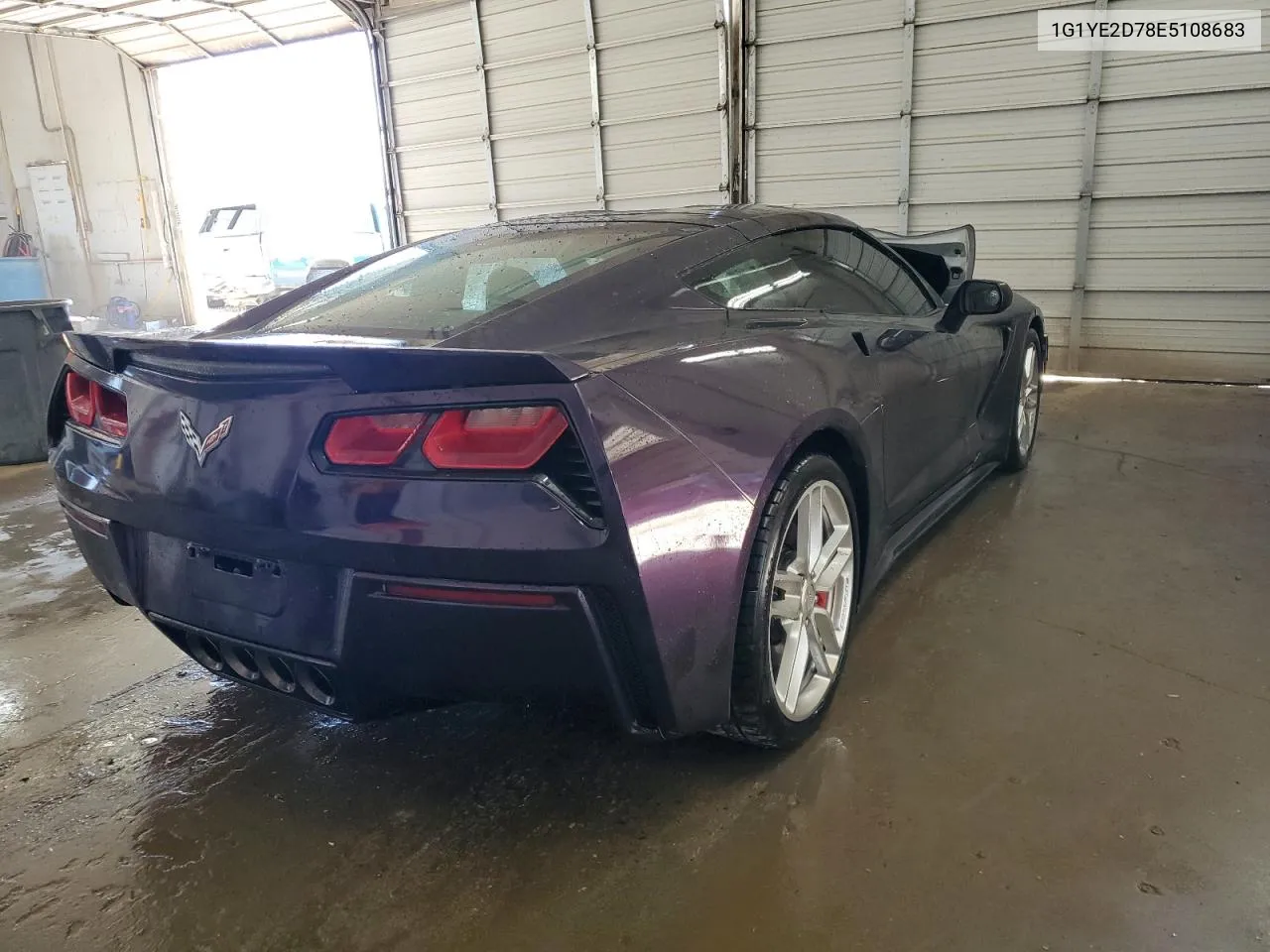 2014 Chevrolet Corvette Stingray 3Lt VIN: 1G1YE2D78E5108683 Lot: 80653464