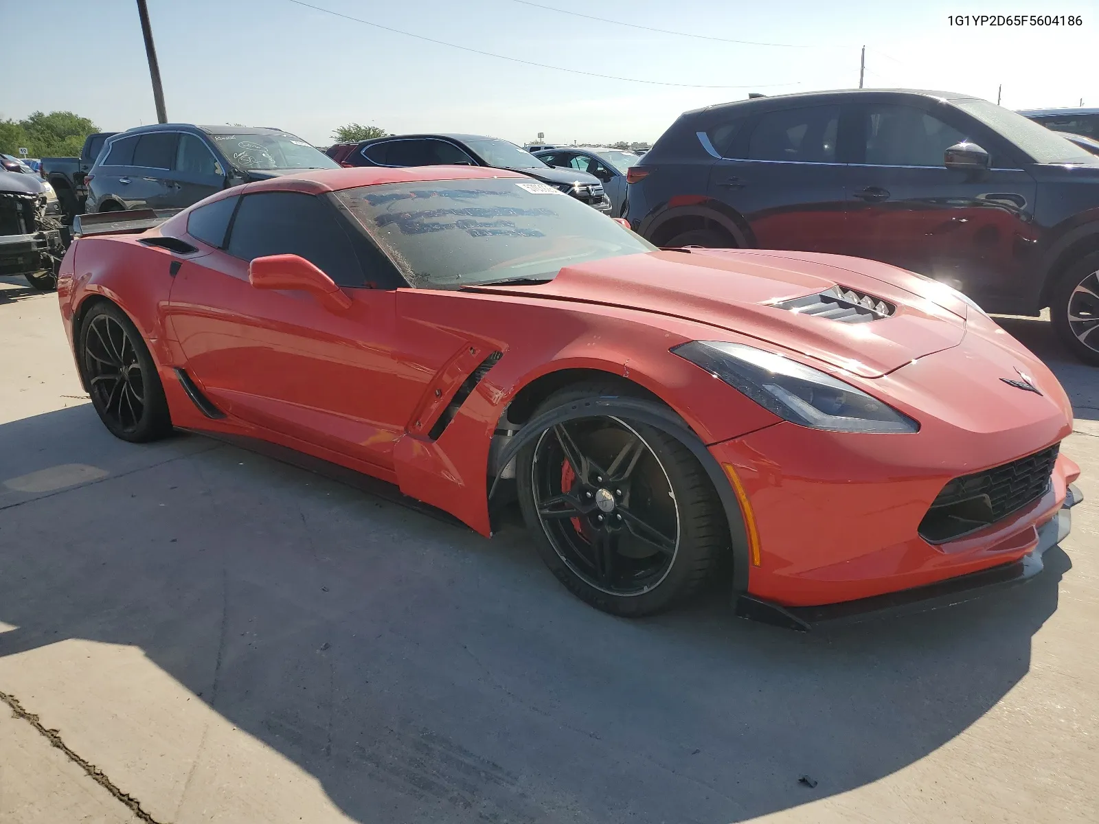 1G1YP2D65F5604186 2015 Chevrolet Corvette Z06 1Lz