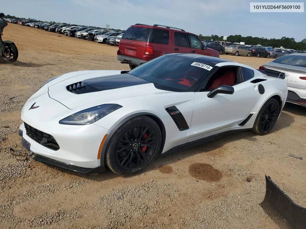 1G1YU2D64F5609100 2015 Chevrolet Corvette Z06 3Lz