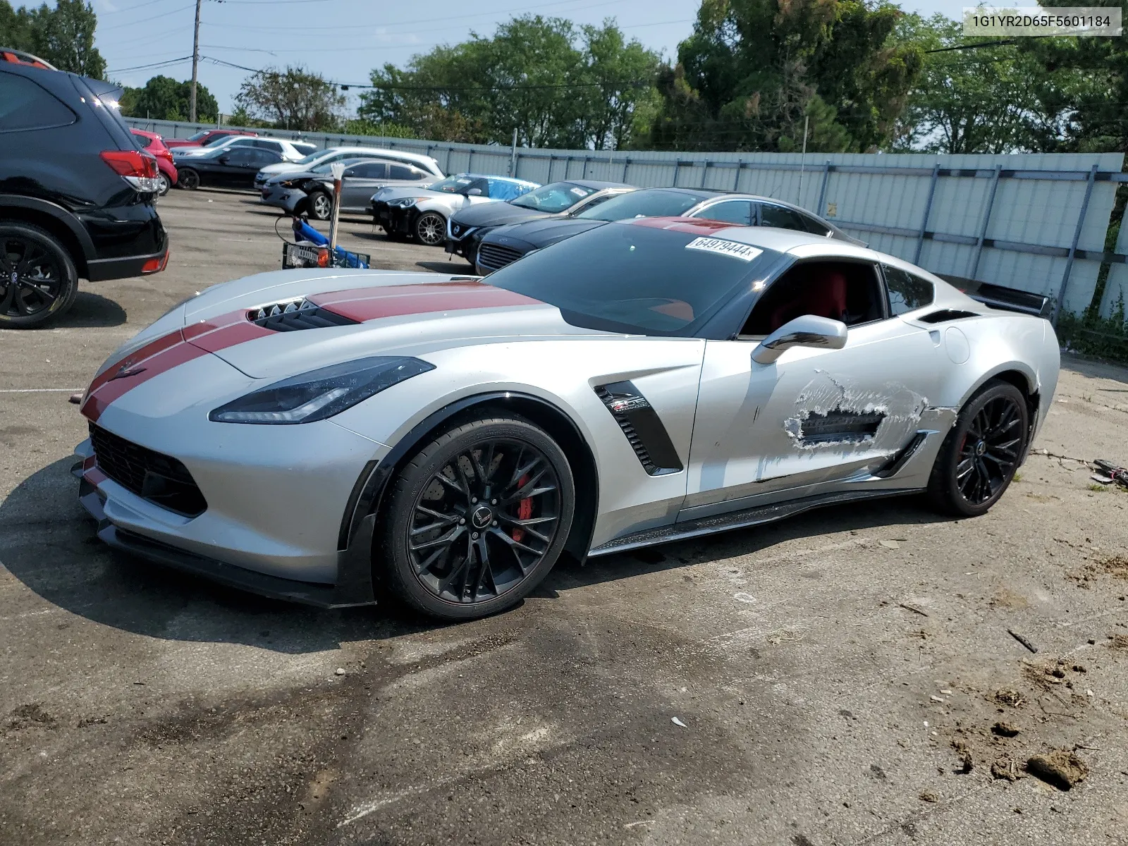 2015 Chevrolet Corvette Z06 2Lz VIN: 1G1YR2D65F5601184 Lot: 64979444