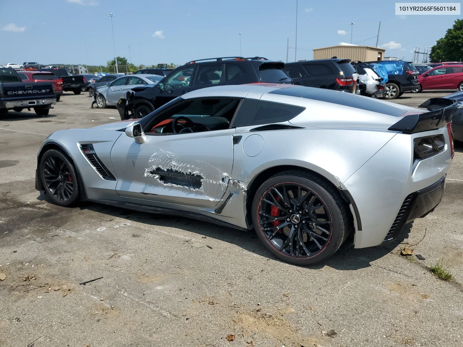 2015 Chevrolet Corvette Z06 2Lz VIN: 1G1YR2D65F5601184 Lot: 64979444