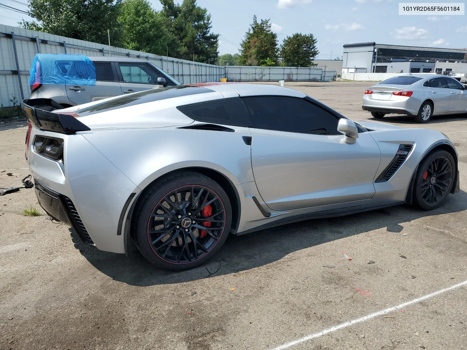 2015 Chevrolet Corvette Z06 2Lz VIN: 1G1YR2D65F5601184 Lot: 64979444