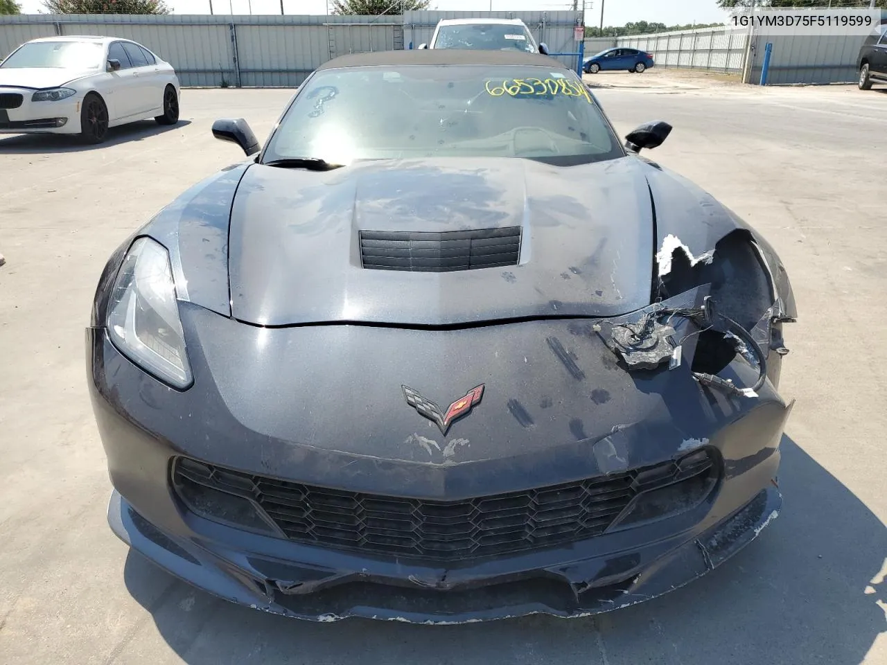 1G1YM3D75F5119599 2015 Chevrolet Corvette Stingray Z51 3Lt