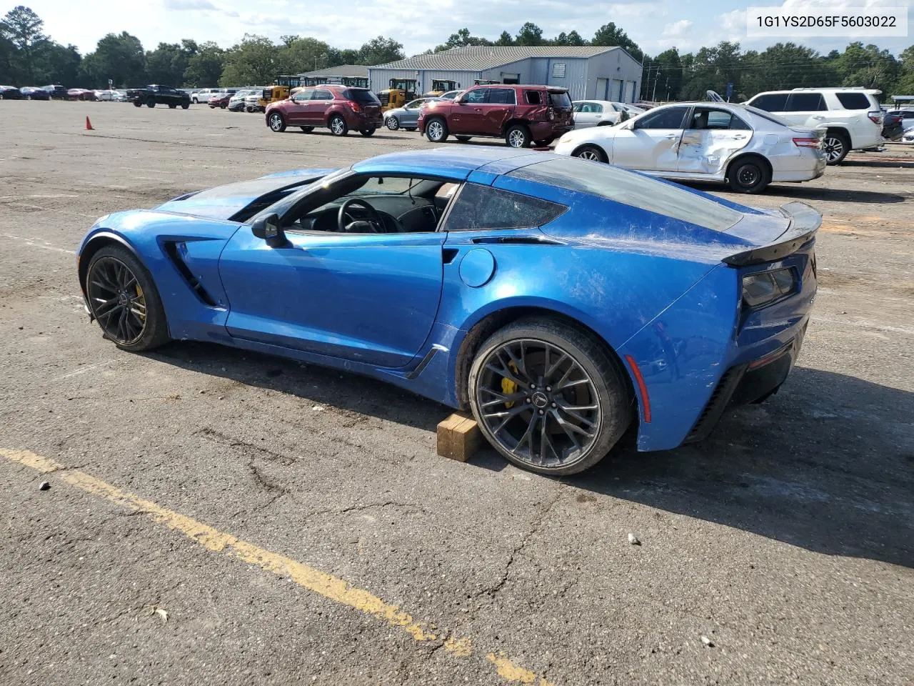 2015 Chevrolet Corvette Z06 2Lz VIN: 1G1YS2D65F5603022 Lot: 66616584