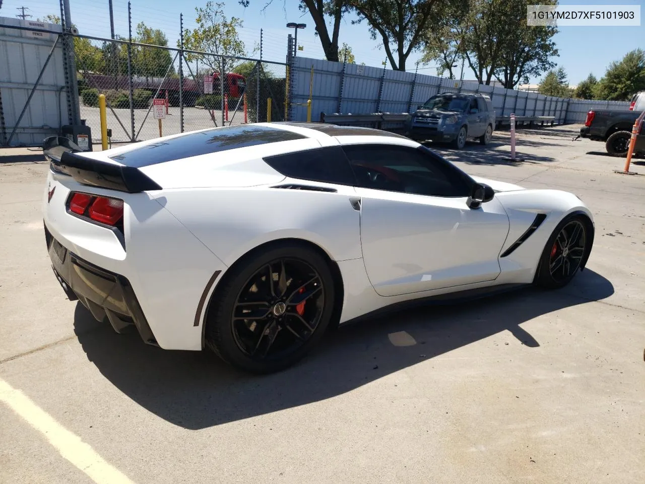 2015 Chevrolet Corvette Stingray Z51 3Lt VIN: 1G1YM2D7XF5101903 Lot: 67356174