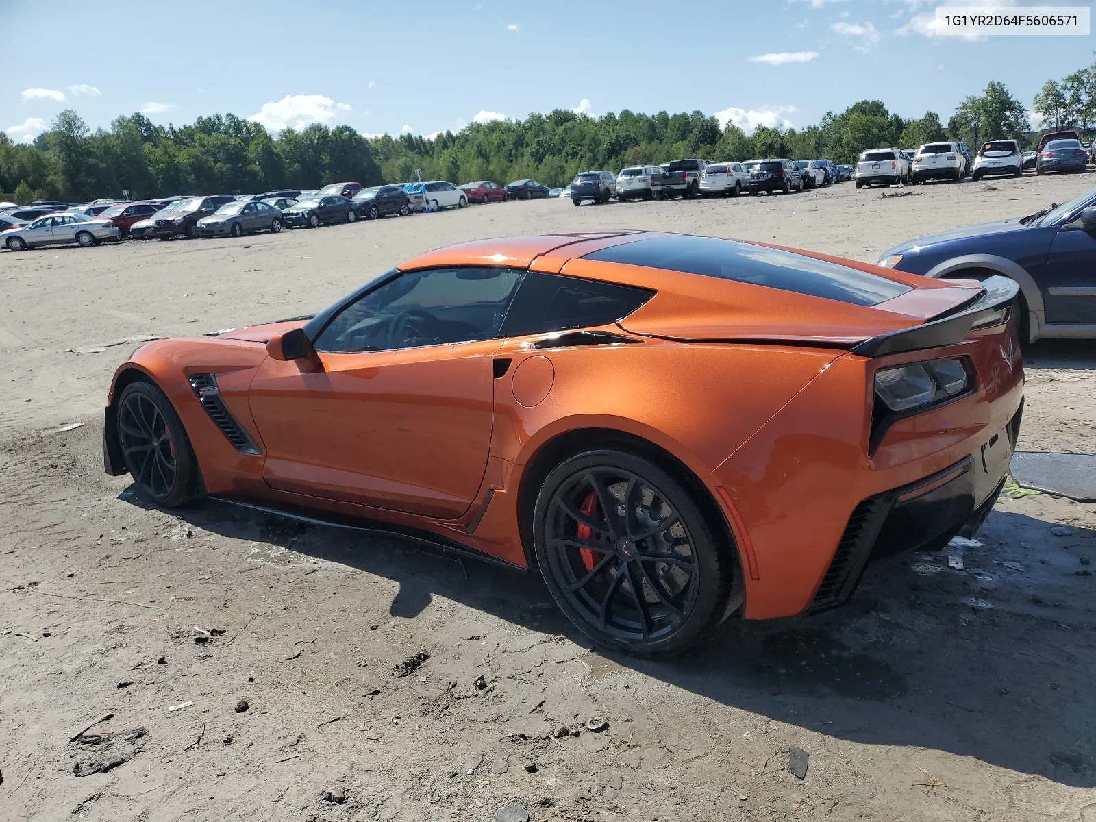 1G1YR2D64F5606571 2015 Chevrolet Corvette Z06 2Lz