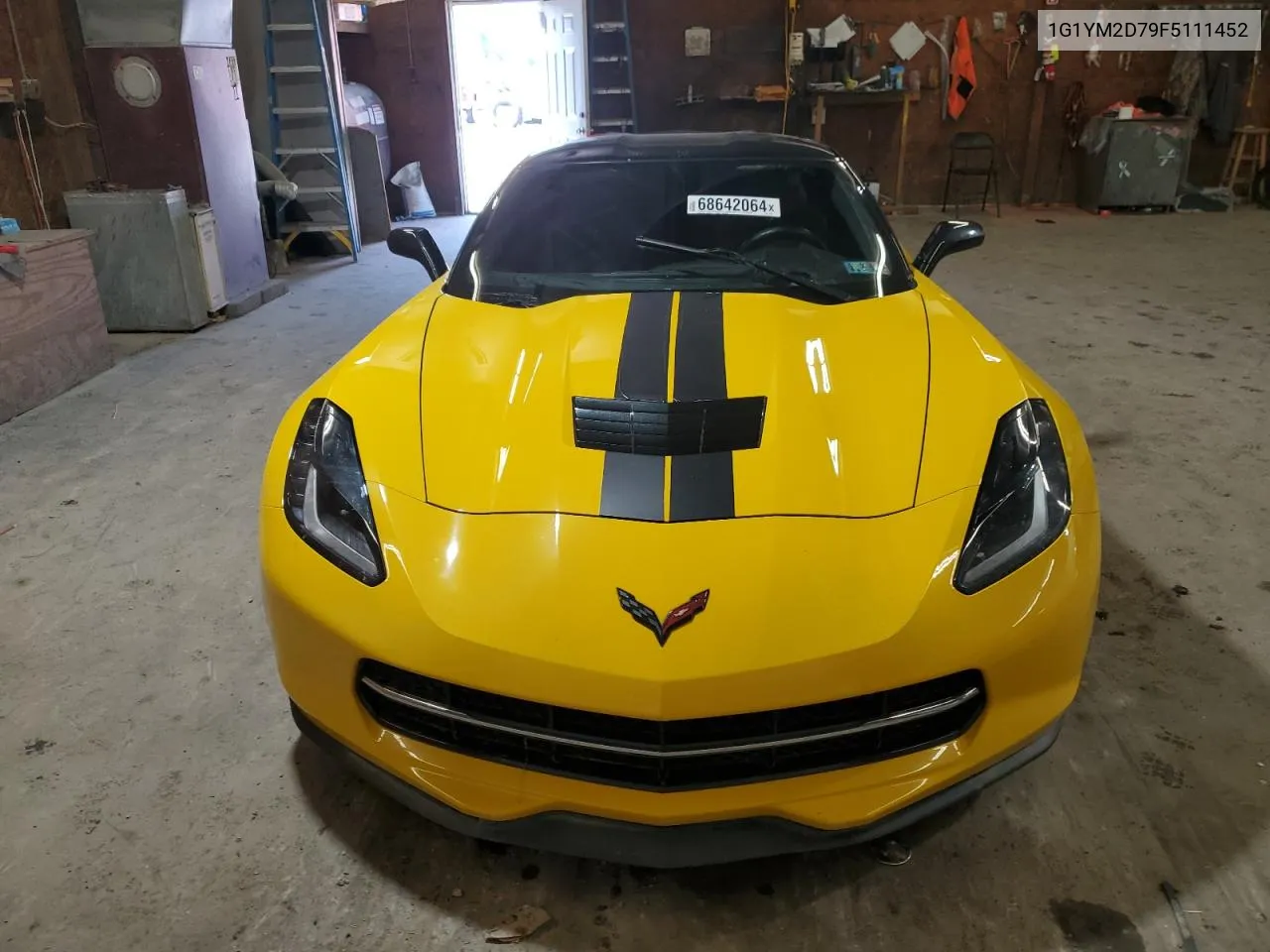 1G1YM2D79F5111452 2015 Chevrolet Corvette Stingray Z51 3Lt