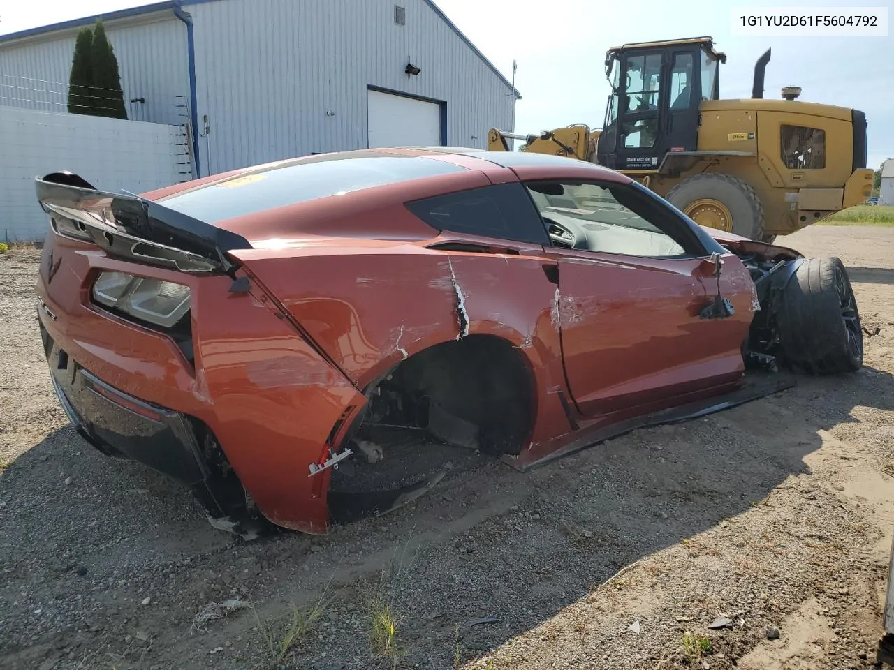 2015 Chevrolet Corvette Z06 3Lz VIN: 1G1YU2D61F5604792 Lot: 69976954