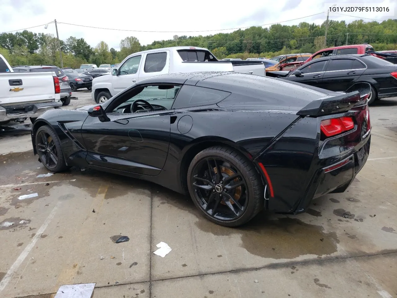 2015 Chevrolet Corvette Stingray Z51 2Lt VIN: 1G1YJ2D79F5113016 Lot: 71518694