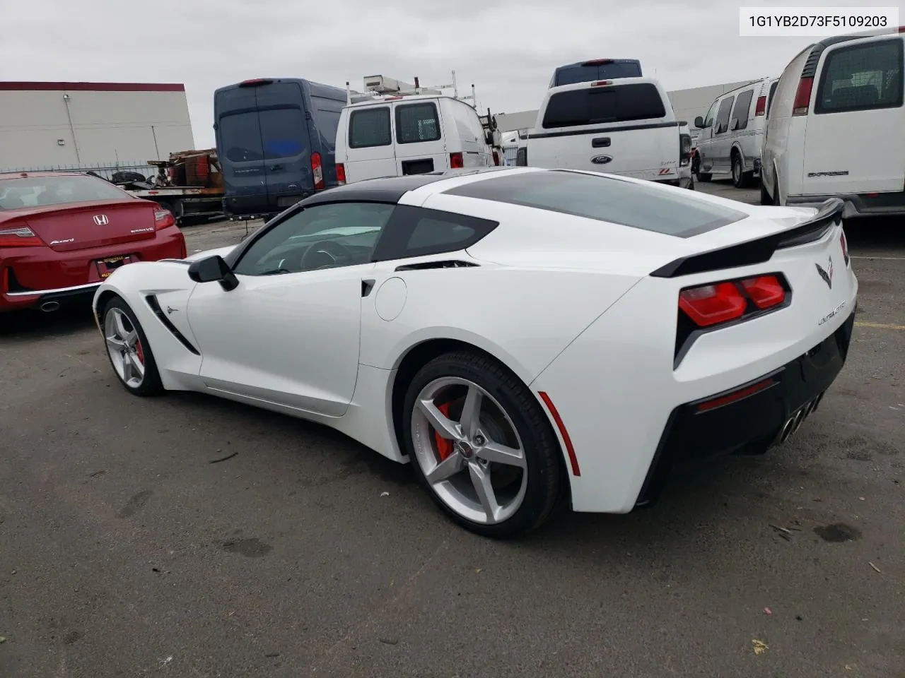 1G1YB2D73F5109203 2015 Chevrolet Corvette Stingray 1Lt