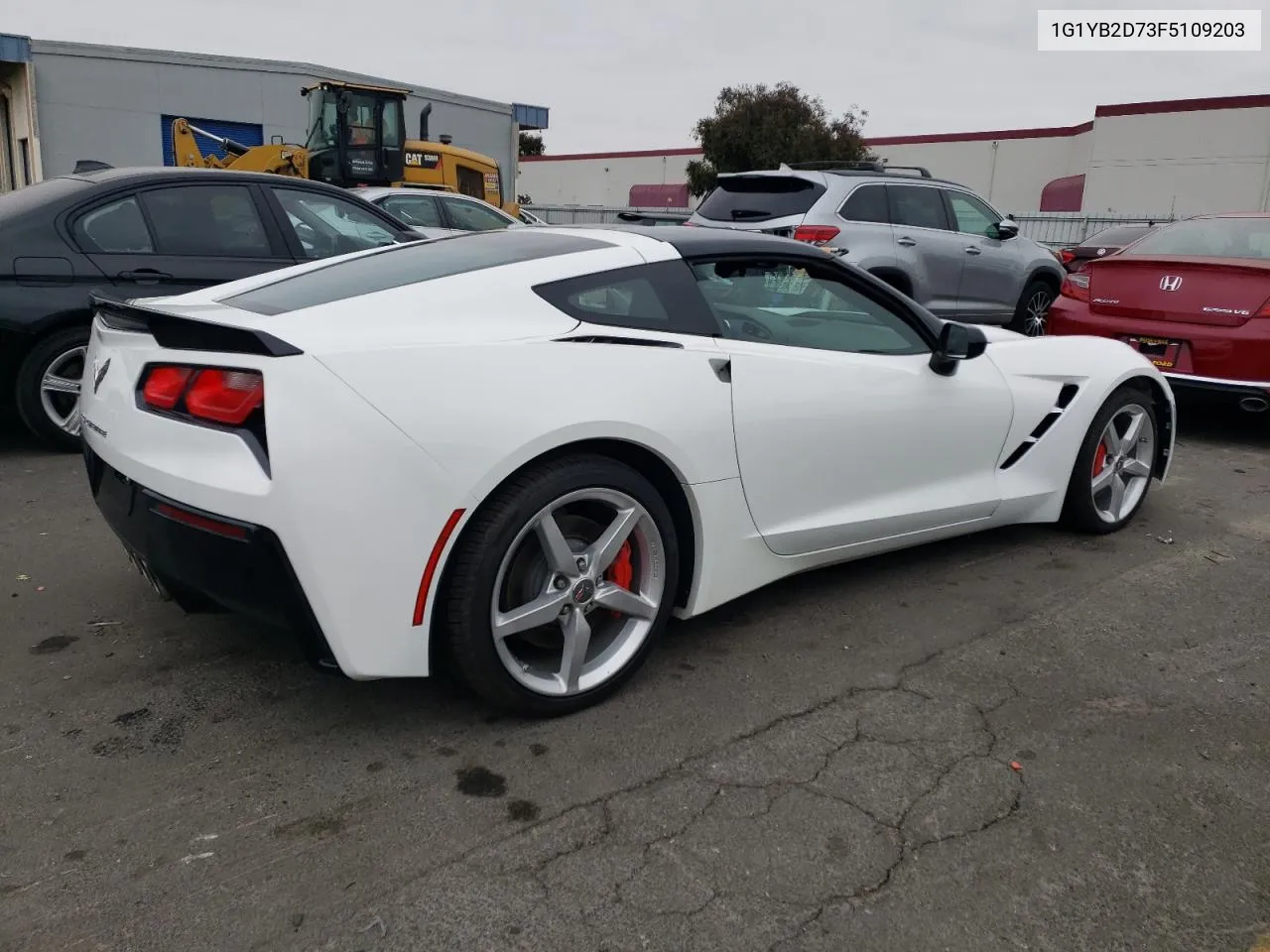 1G1YB2D73F5109203 2015 Chevrolet Corvette Stingray 1Lt