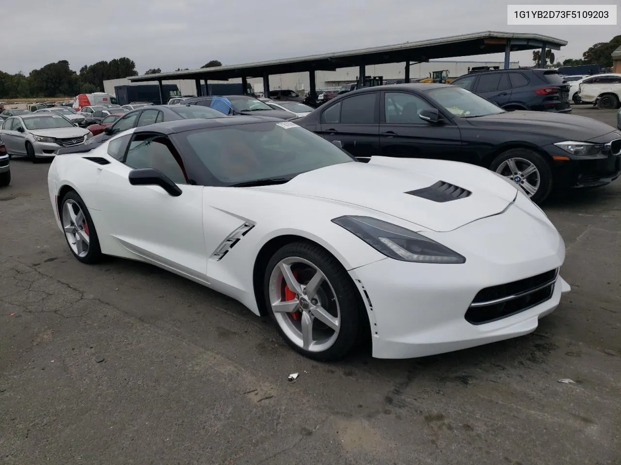 1G1YB2D73F5109203 2015 Chevrolet Corvette Stingray 1Lt