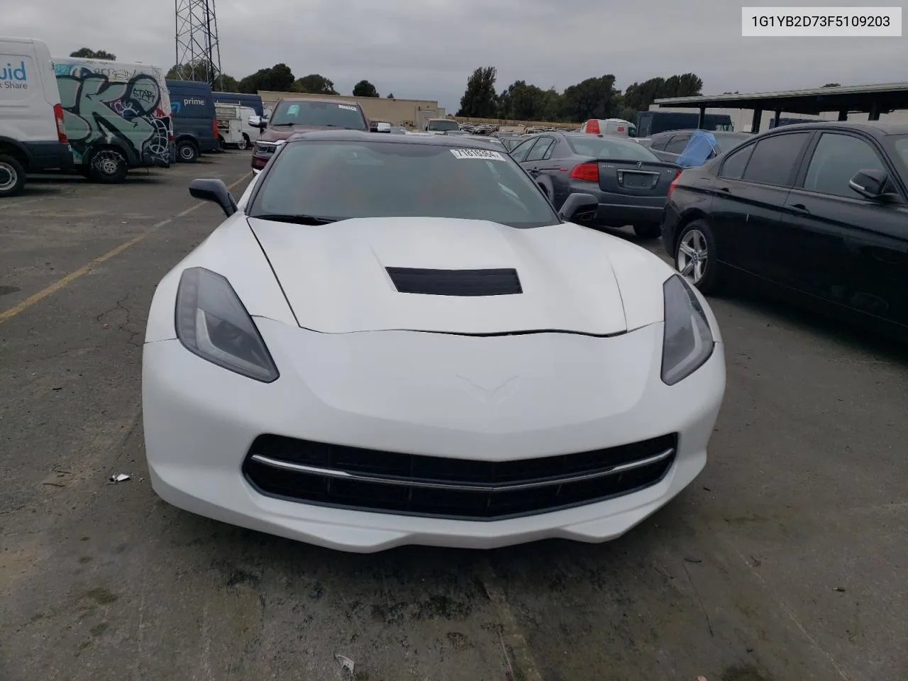 2015 Chevrolet Corvette Stingray 1Lt VIN: 1G1YB2D73F5109203 Lot: 71816364