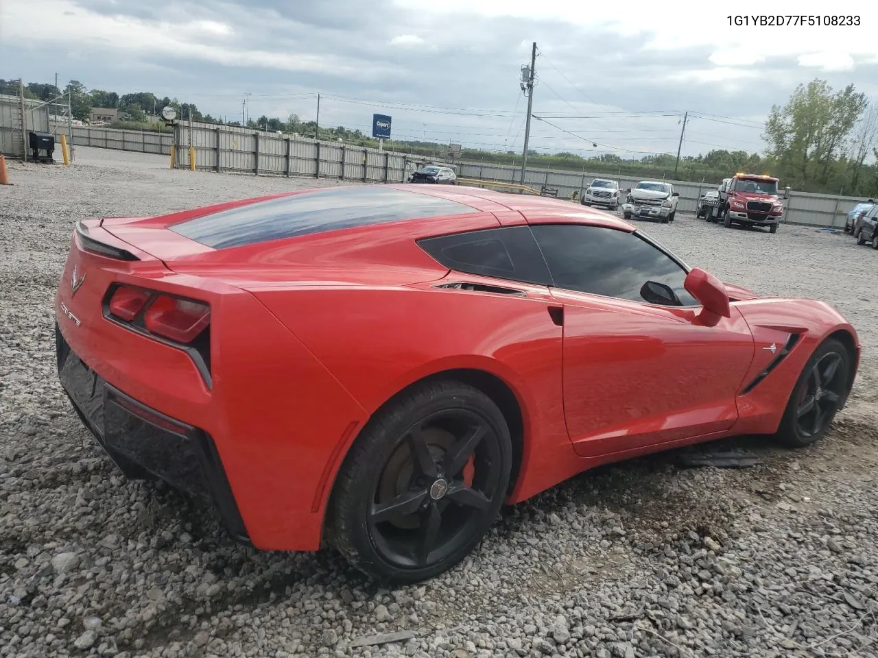 2015 Chevrolet Corvette Stingray 1Lt VIN: 1G1YB2D77F5108233 Lot: 72014934