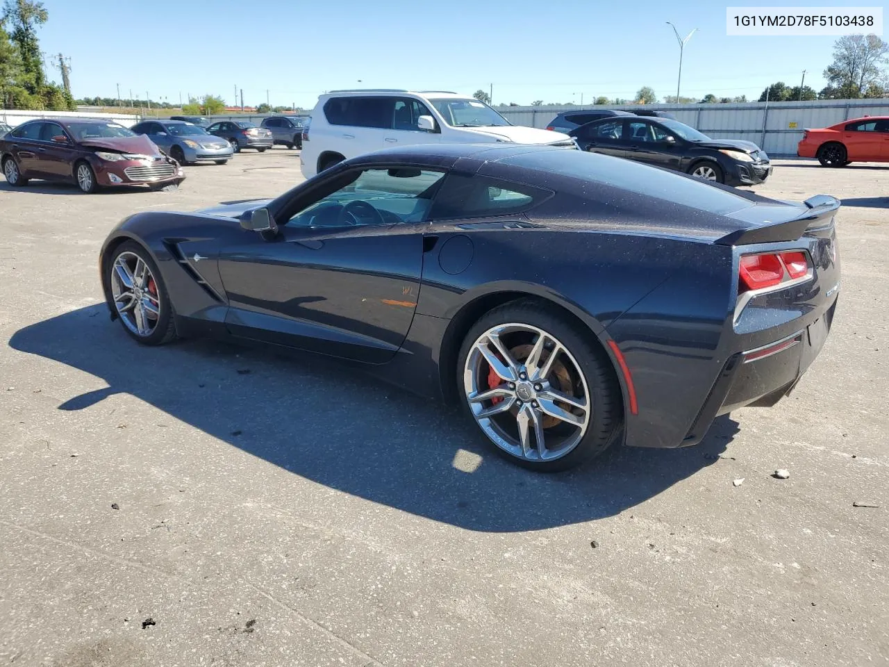 2015 Chevrolet Corvette Stingray Z51 3Lt VIN: 1G1YM2D78F5103438 Lot: 73489984