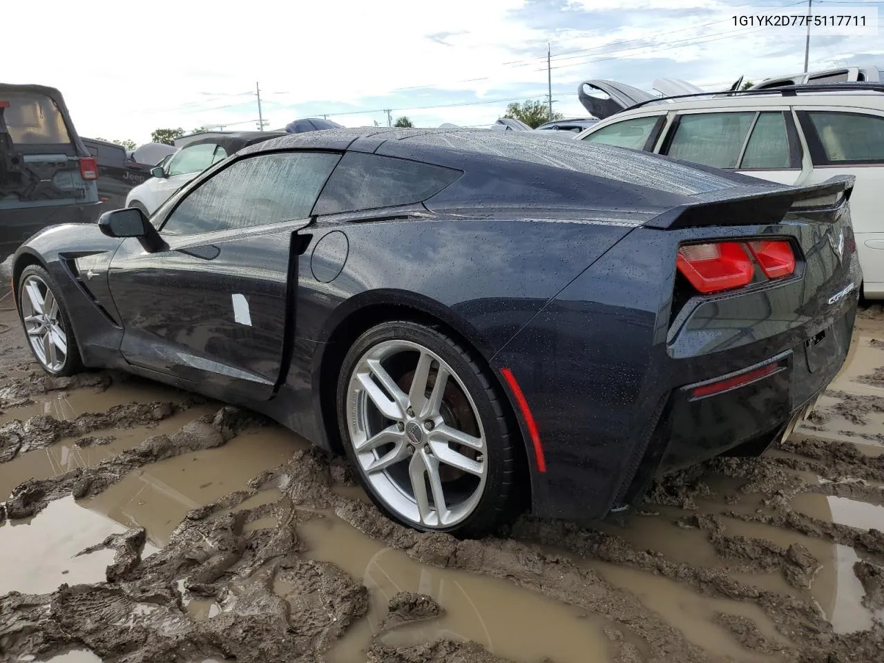 2015 Chevrolet Corvette Stingray Z51 2Lt VIN: 1G1YK2D77F5117711 Lot: 73775094