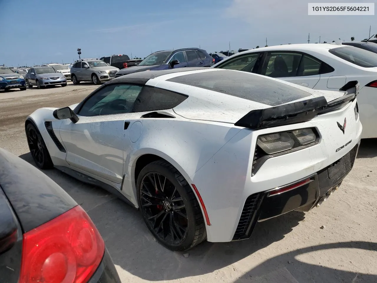 2015 Chevrolet Corvette Z06 2Lz VIN: 1G1YS2D65F5604221 Lot: 74049024