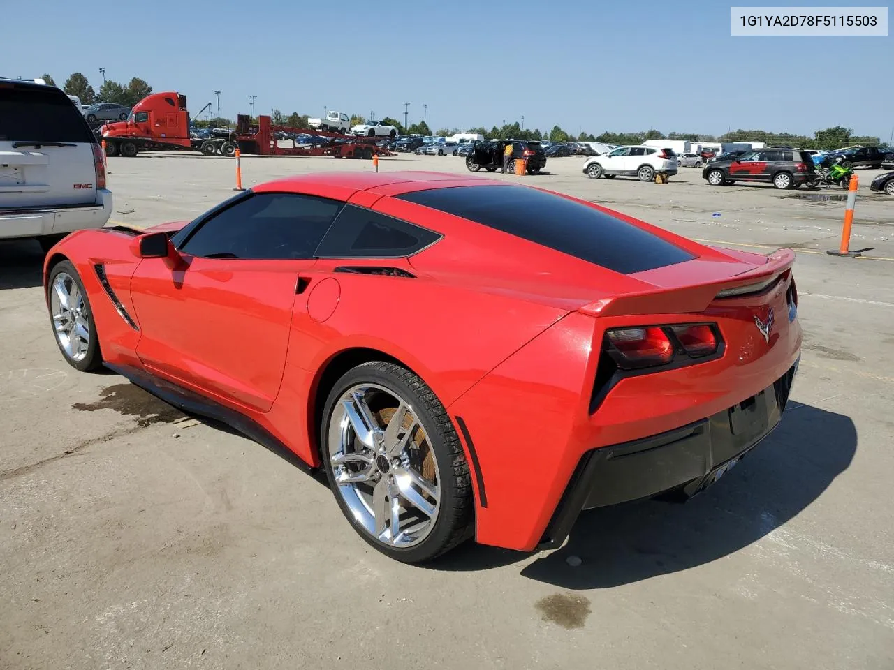 2015 Chevrolet Corvette Stingray 1Lt VIN: 1G1YA2D78F5115503 Lot: 74115974