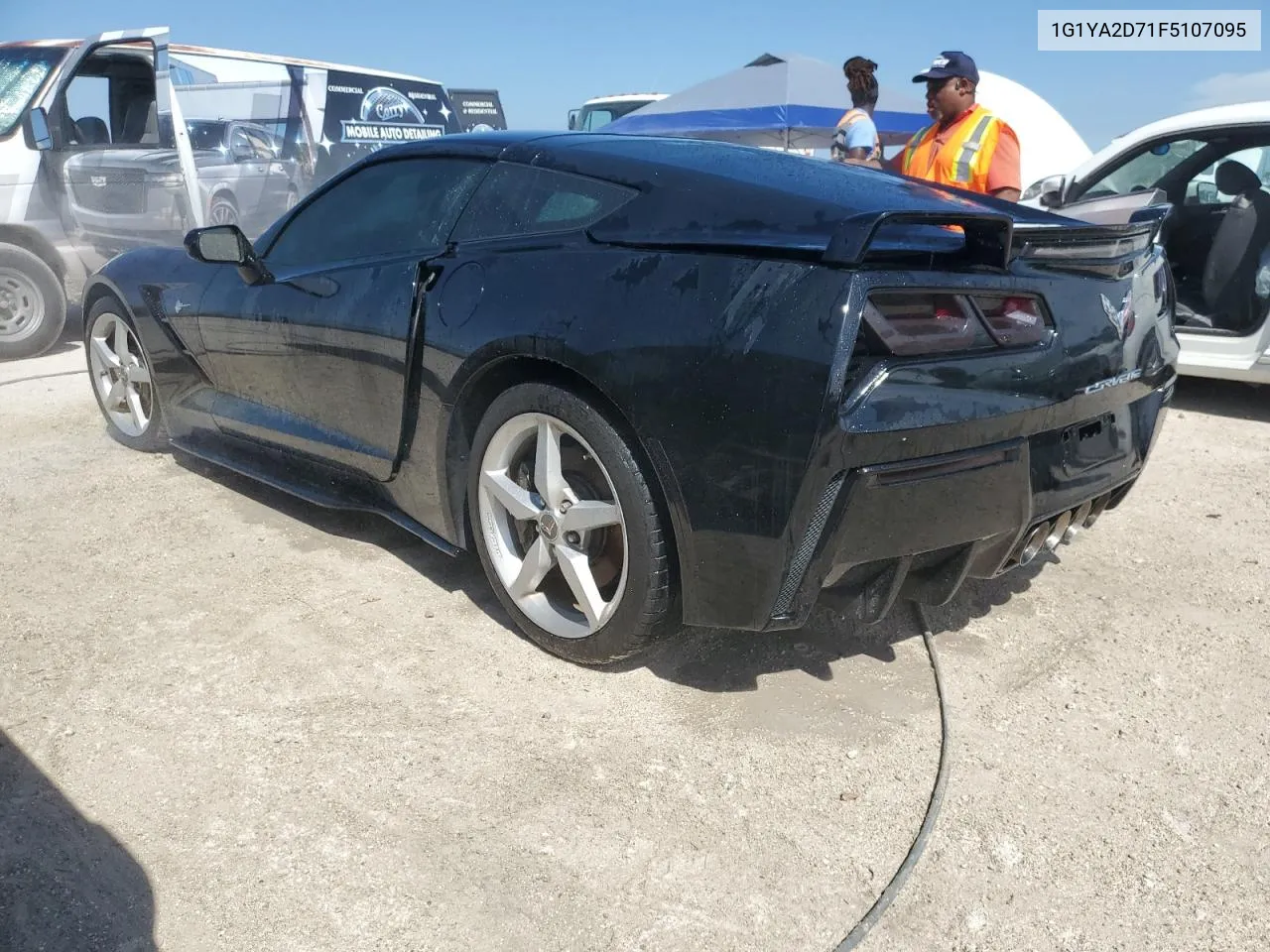 2015 Chevrolet Corvette Stingray 1Lt VIN: 1G1YA2D71F5107095 Lot: 74327014