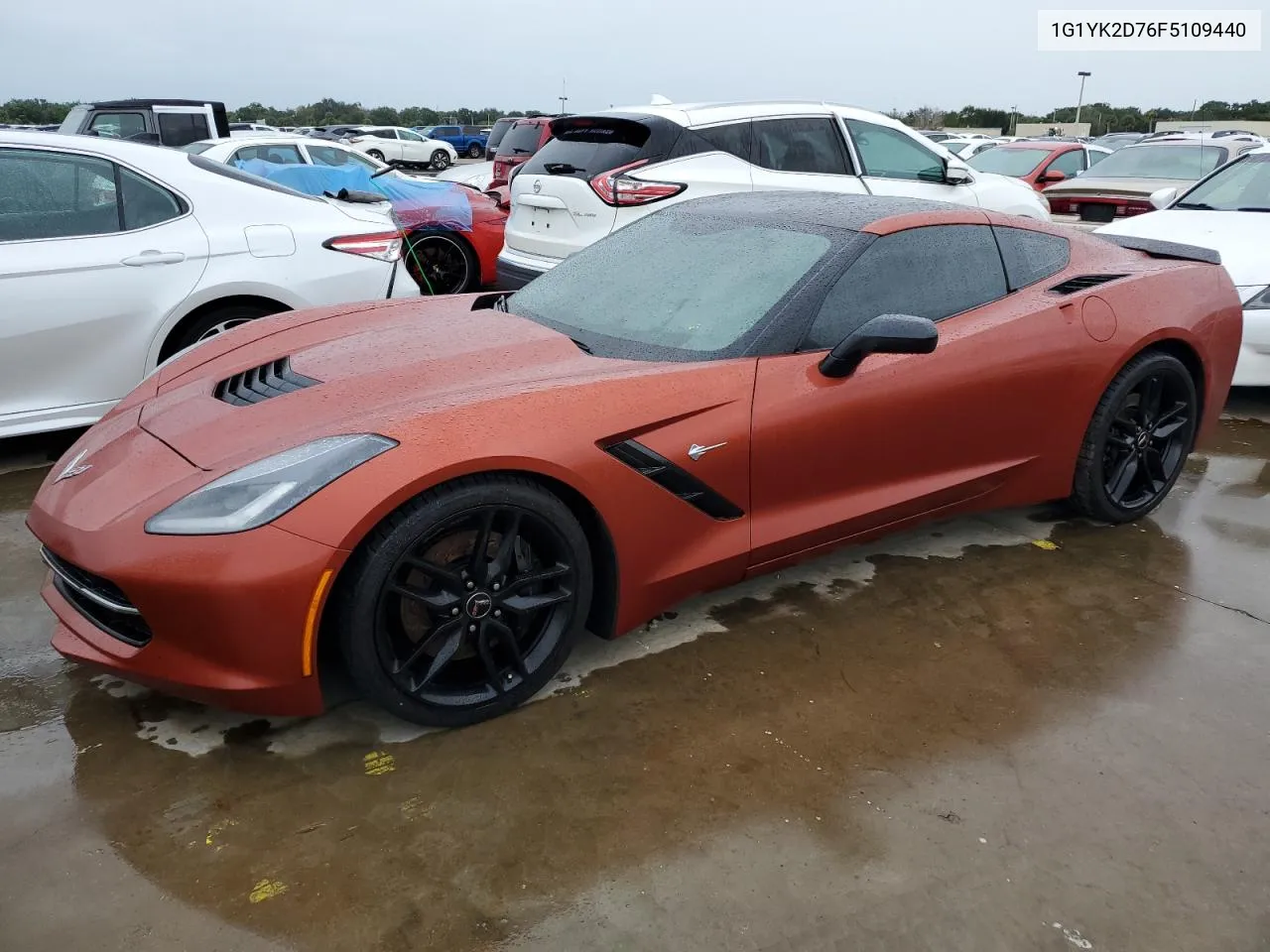 1G1YK2D76F5109440 2015 Chevrolet Corvette Stingray Z51 2Lt