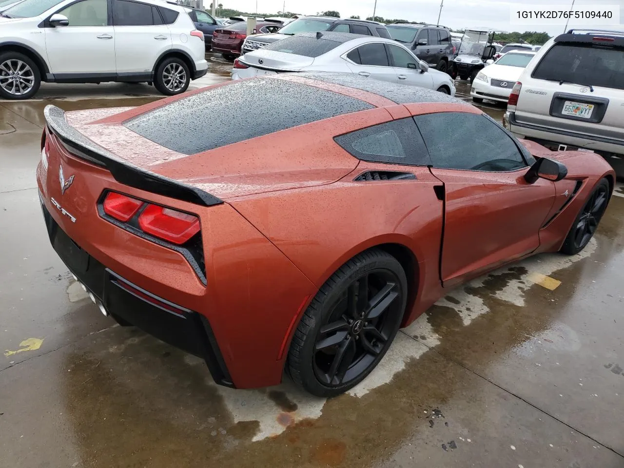 2015 Chevrolet Corvette Stingray Z51 2Lt VIN: 1G1YK2D76F5109440 Lot: 74430084