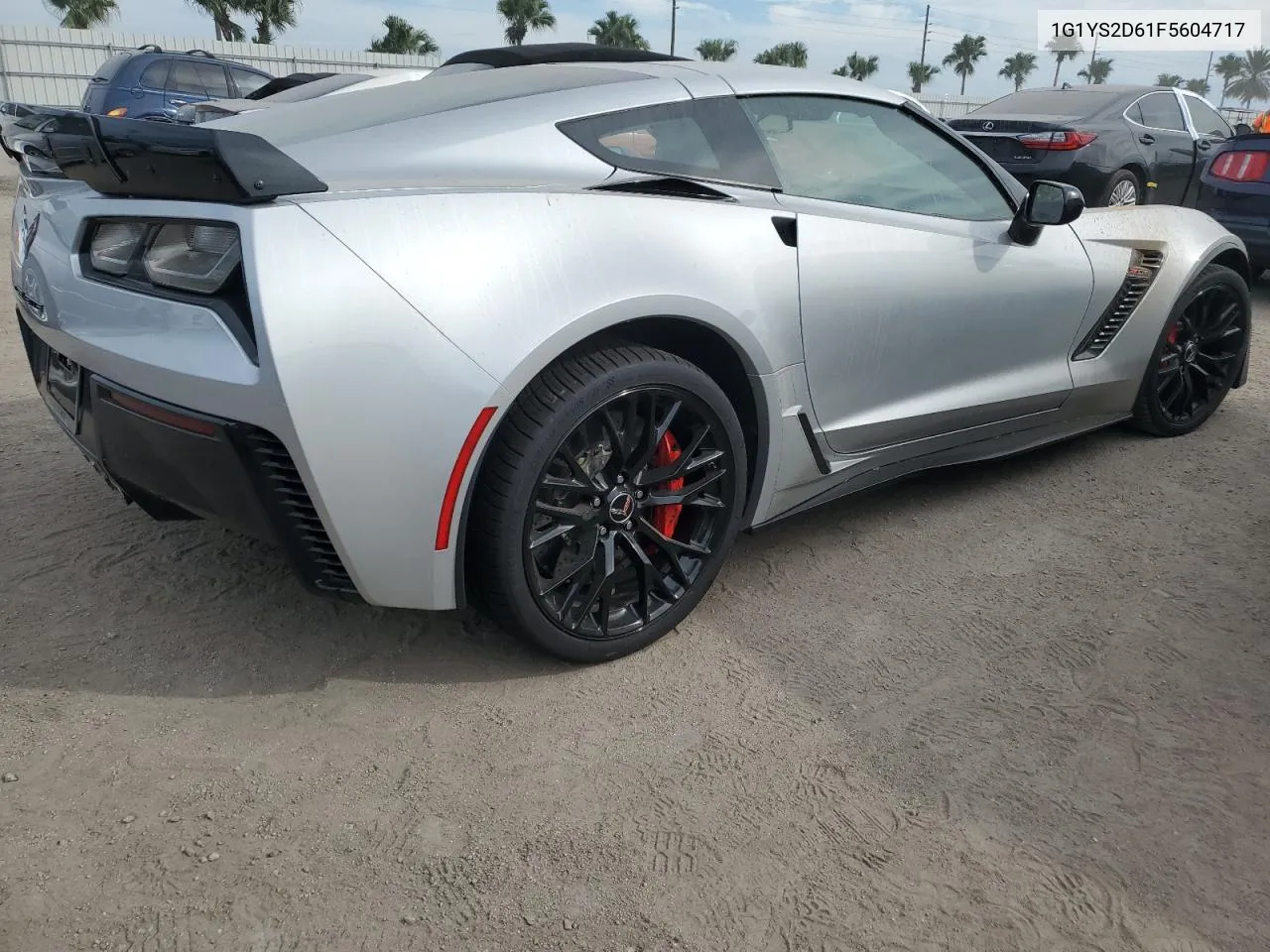 2015 Chevrolet Corvette Z06 2Lz VIN: 1G1YS2D61F5604717 Lot: 74477974