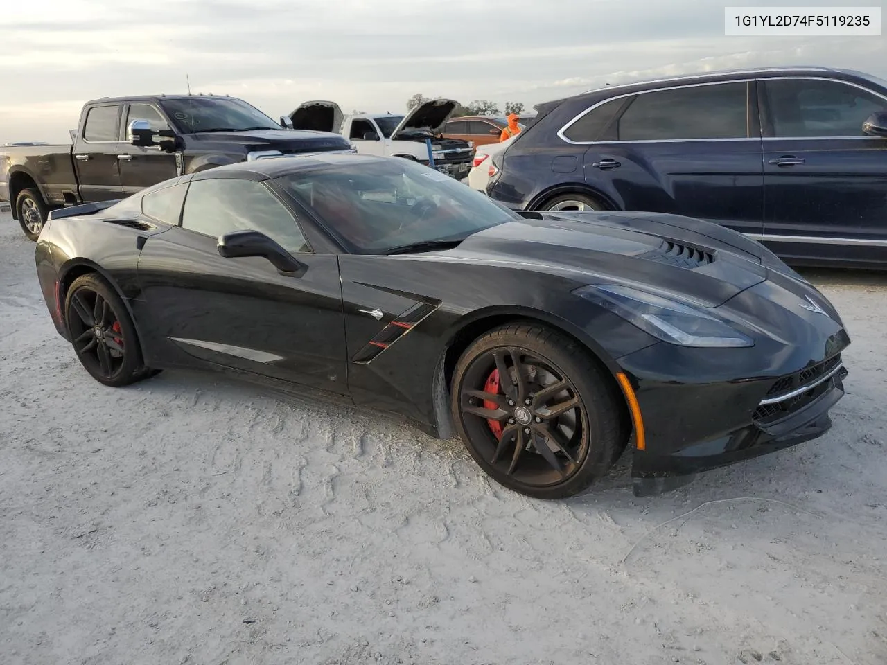 2015 Chevrolet Corvette Stingray Z51 3Lt VIN: 1G1YL2D74F5119235 Lot: 76189954