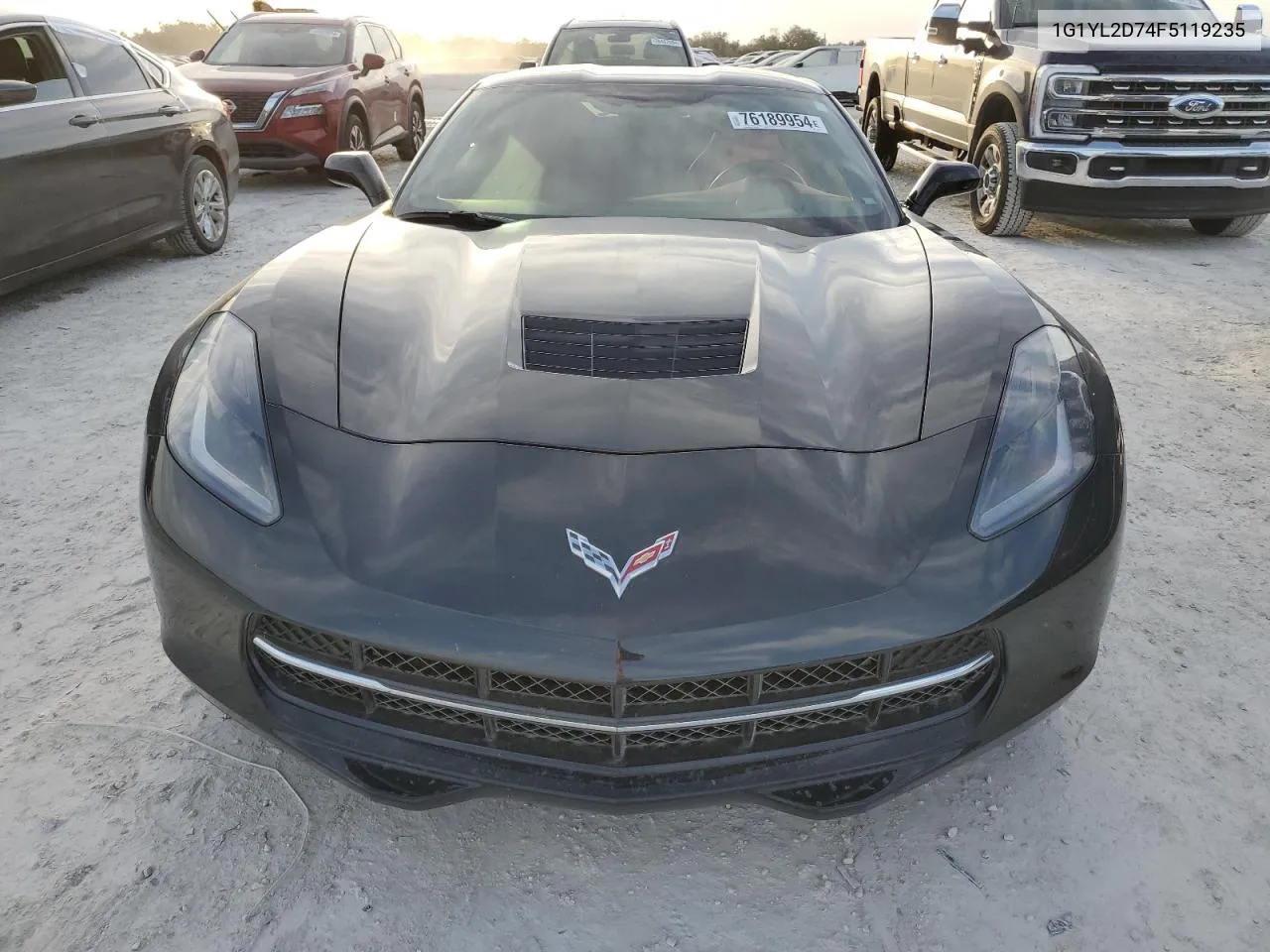 2015 Chevrolet Corvette Stingray Z51 3Lt VIN: 1G1YL2D74F5119235 Lot: 76189954