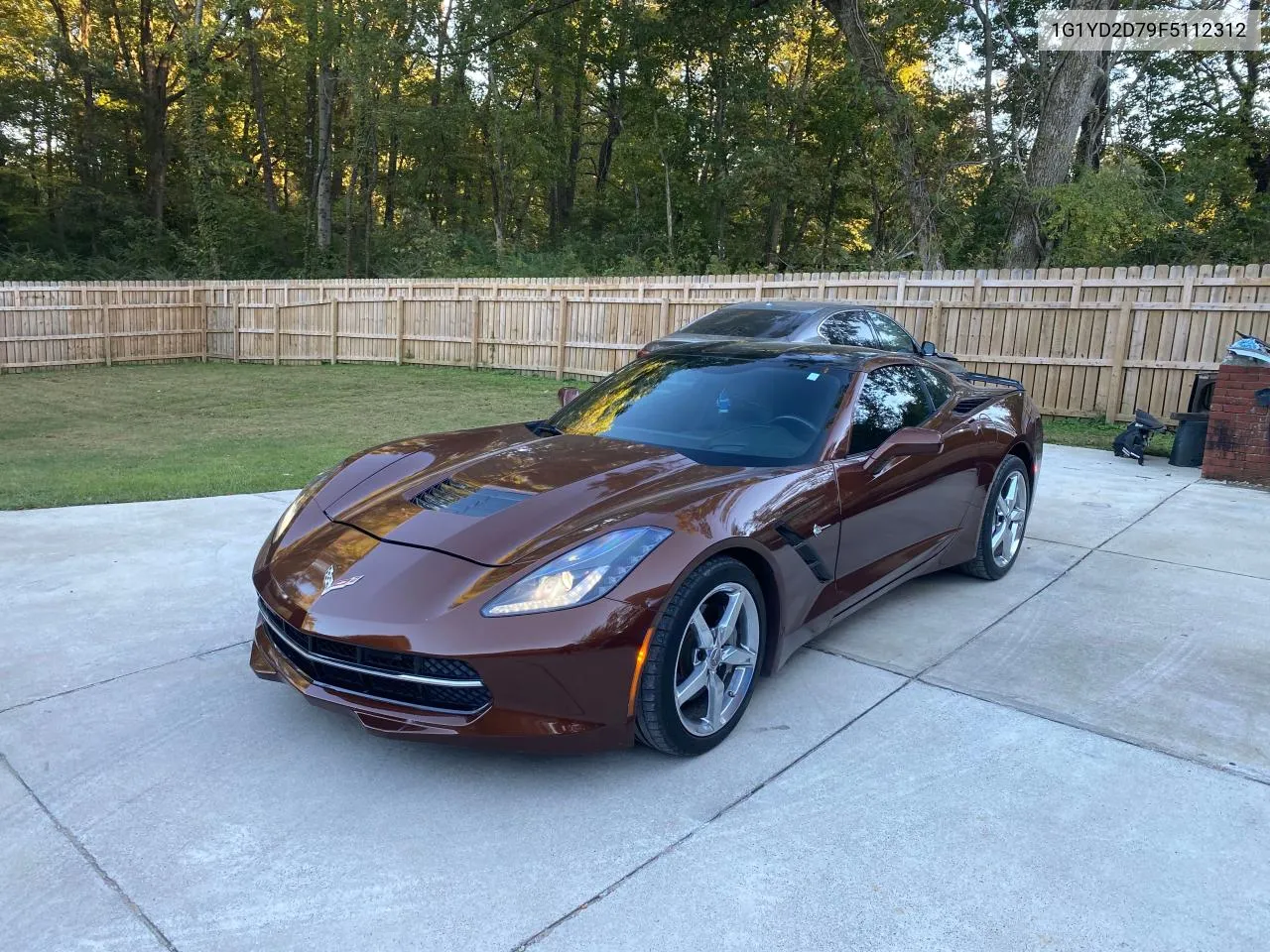 2015 Chevrolet Corvette Stingray 2Lt VIN: 1G1YD2D79F5112312 Lot: 78757304