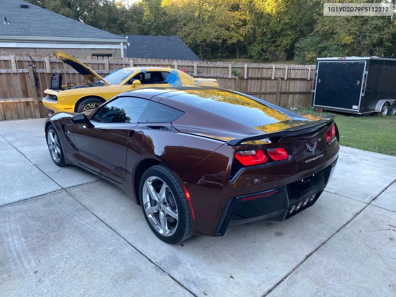 2015 Chevrolet Corvette Stingray 2Lt VIN: 1G1YD2D79F5112312 Lot: 78757304