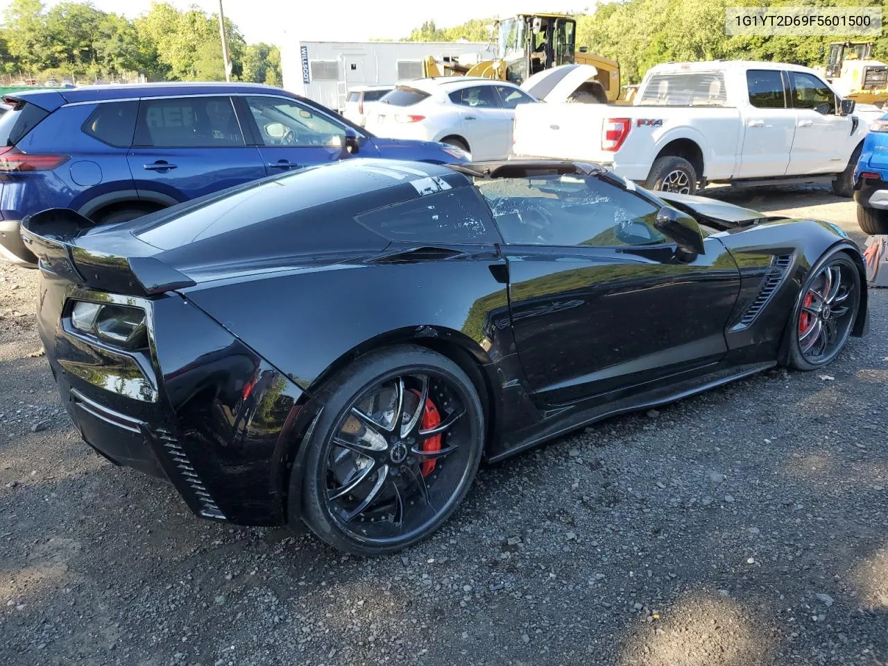 2015 Chevrolet Corvette Z06 3Lz VIN: 1G1YT2D69F5601500 Lot: 78839054