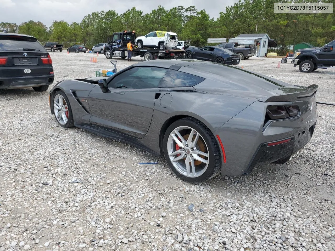 2015 Chevrolet Corvette Stingray 2Lt VIN: 1G1YC2D78F5115057 Lot: 78951394