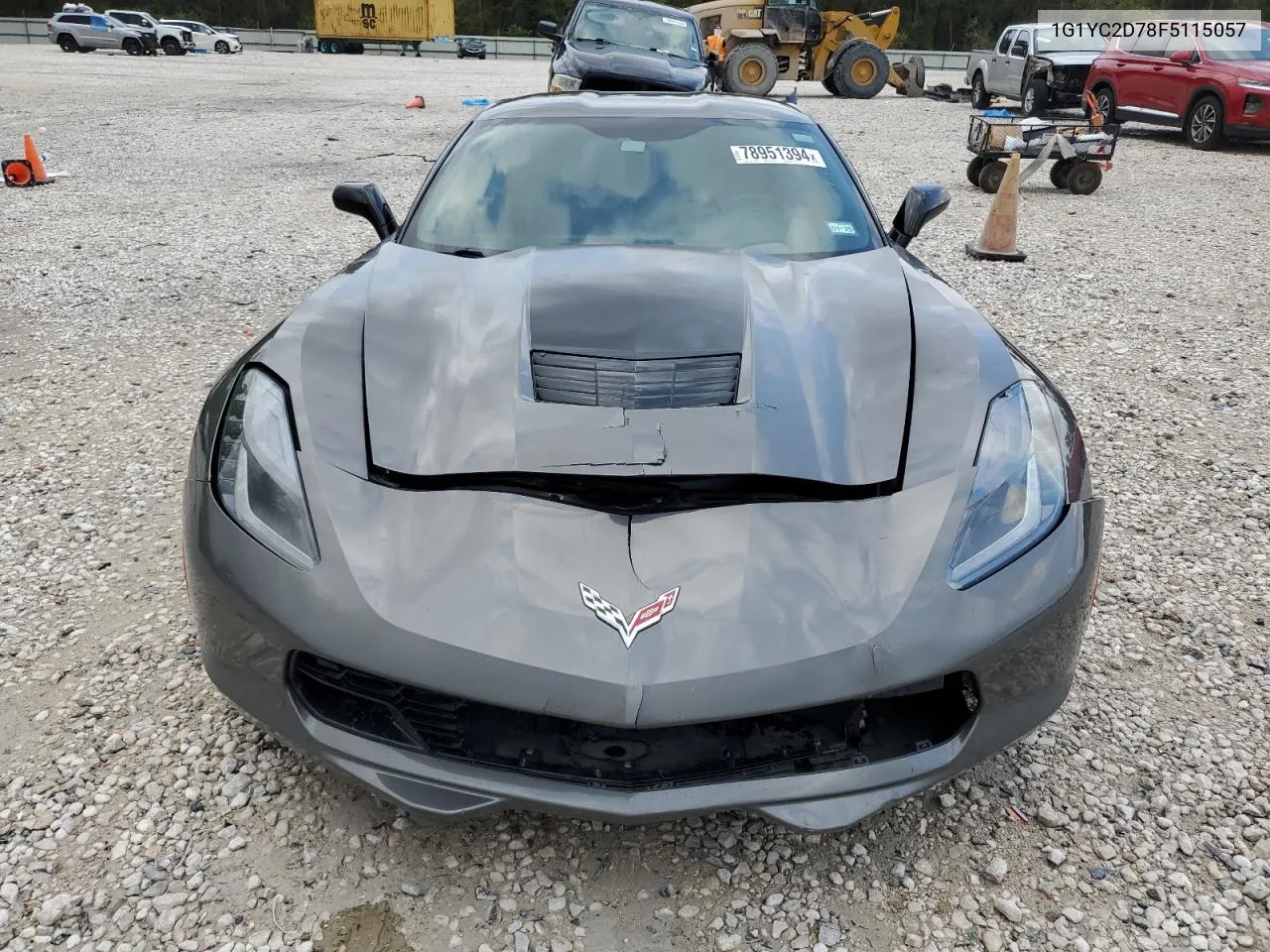 2015 Chevrolet Corvette Stingray 2Lt VIN: 1G1YC2D78F5115057 Lot: 78951394