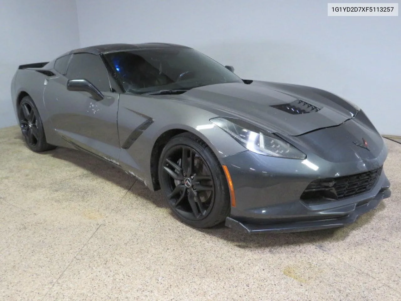 2015 Chevrolet Corvette Stingray 2Lt VIN: 1G1YD2D7XF5113257 Lot: 79932464