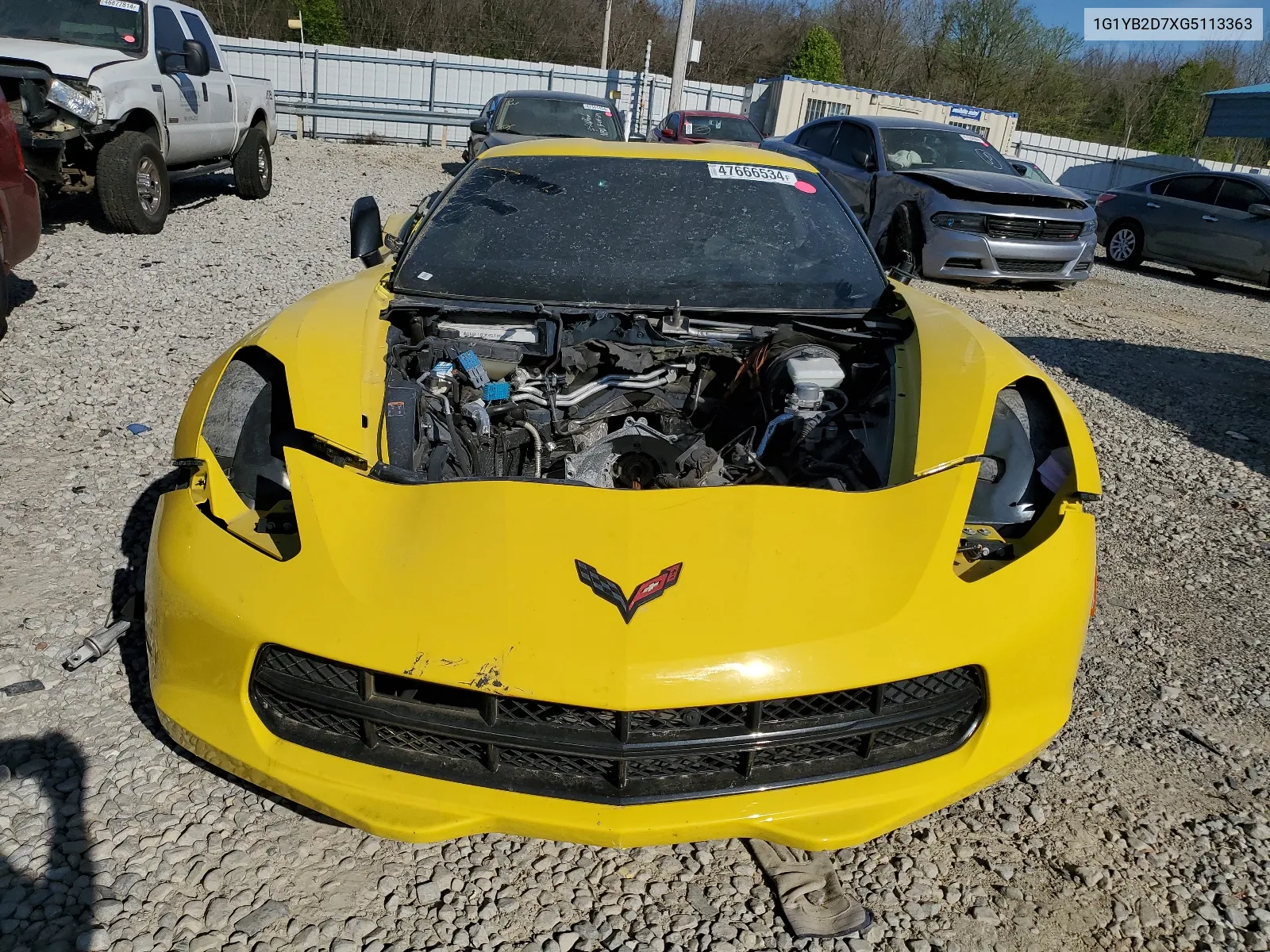 1G1YB2D7XG5113363 2016 Chevrolet Corvette Stingray 1Lt