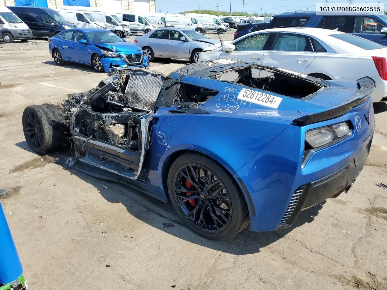 1G1YU2D68G5602555 2016 Chevrolet Corvette Z06 3Lz