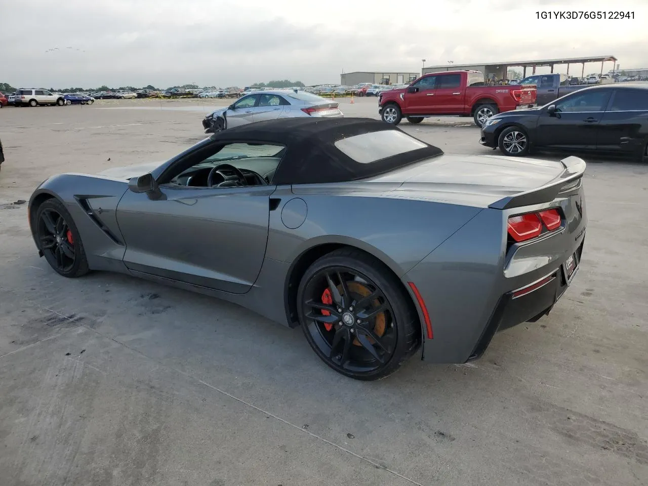 2016 Chevrolet Corvette Stingray Z51 2Lt VIN: 1G1YK3D76G5122941 Lot: 53631844