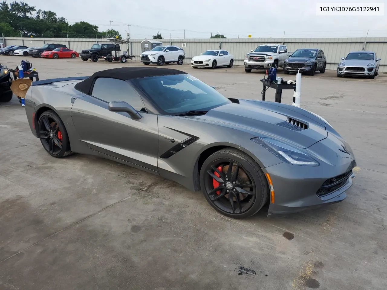 2016 Chevrolet Corvette Stingray Z51 2Lt VIN: 1G1YK3D76G5122941 Lot: 53631844