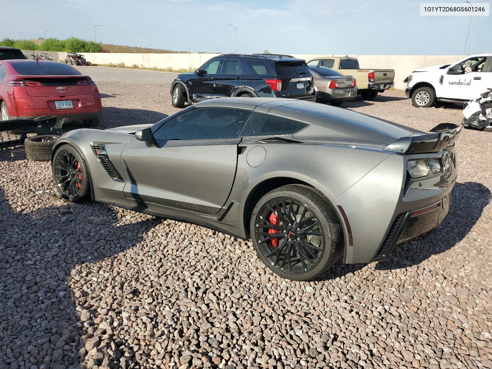 2016 Chevrolet Corvette Z06 3Lz VIN: 1G1YT2D68G5601246 Lot: 62612494