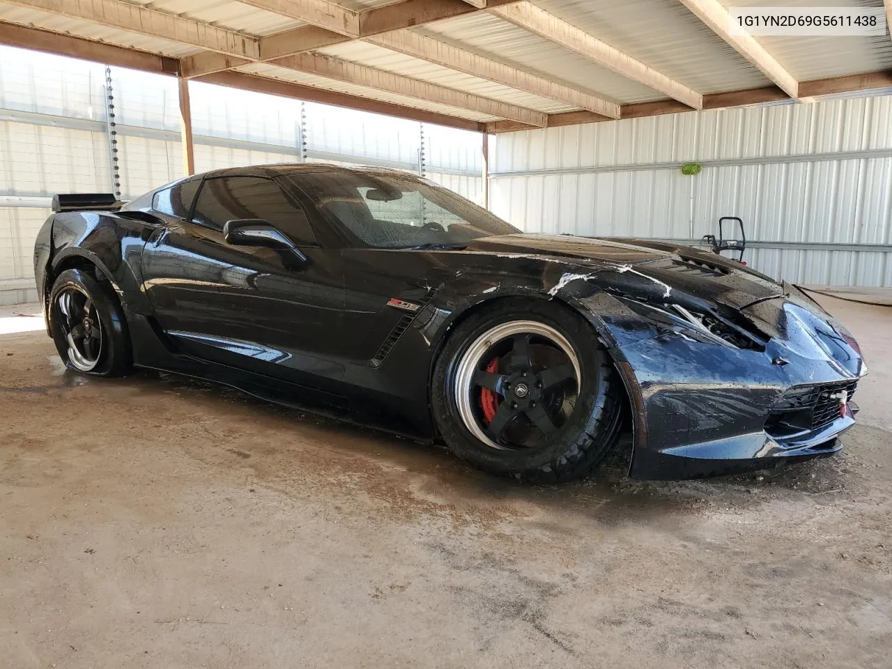 2016 Chevrolet Corvette Z06 1Lz VIN: 1G1YN2D69G5611438 Lot: 66206704