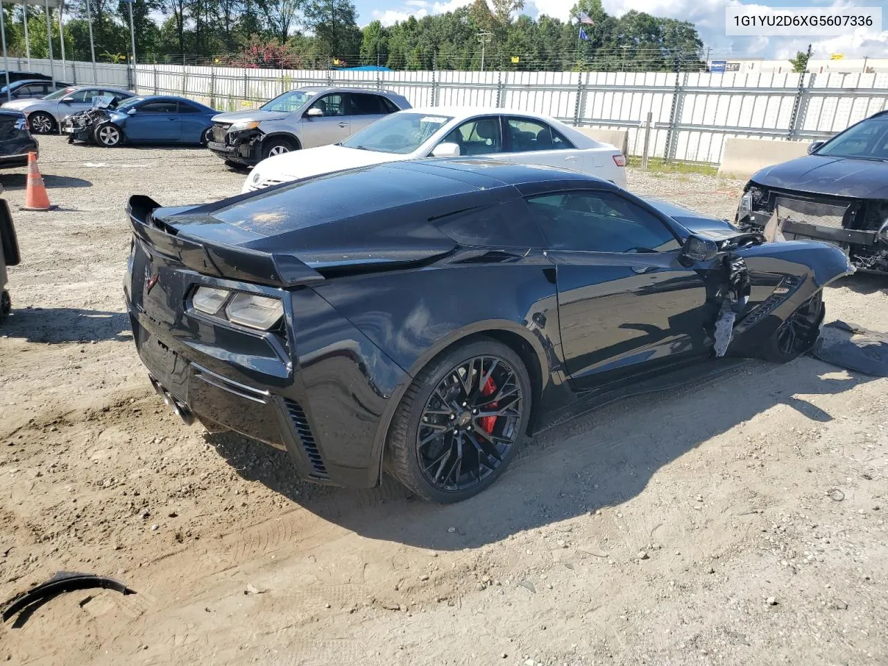 2016 Chevrolet Corvette Z06 3Lz VIN: 1G1YU2D6XG5607336 Lot: 67930534